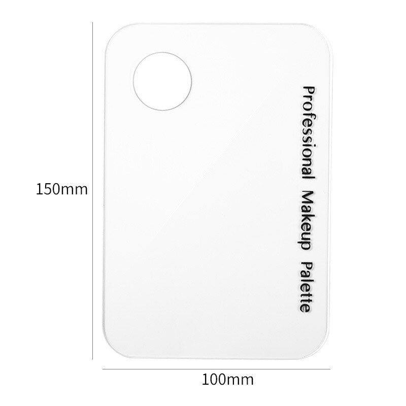 Acrylic Makeup Palette Stainless Spatula