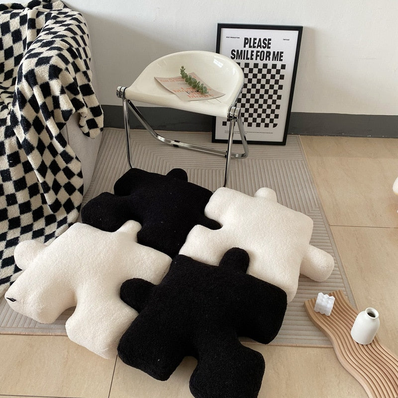 Creative Puzzle Shaped Pillow
