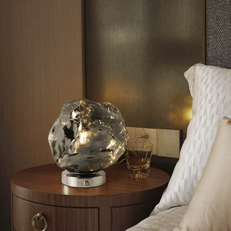 Lava Glass Table Lamp