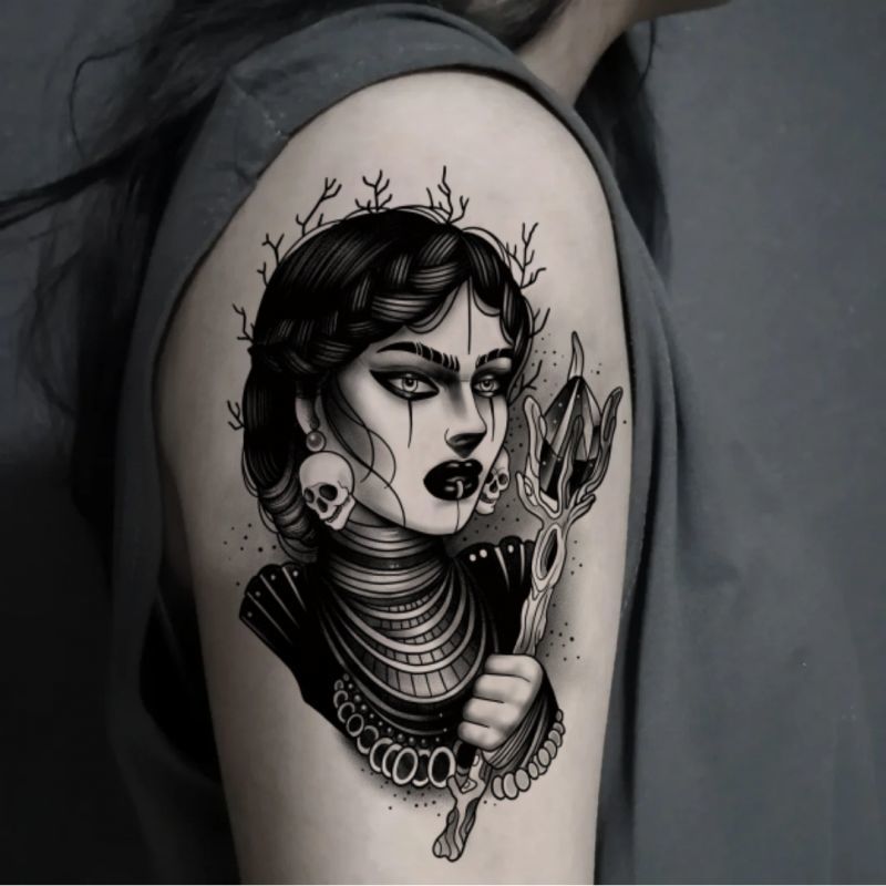 Vincent Van Gogh Waterproof Tattoo Sticker