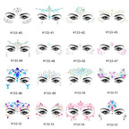 Crystal Body Art Stickers Make Up