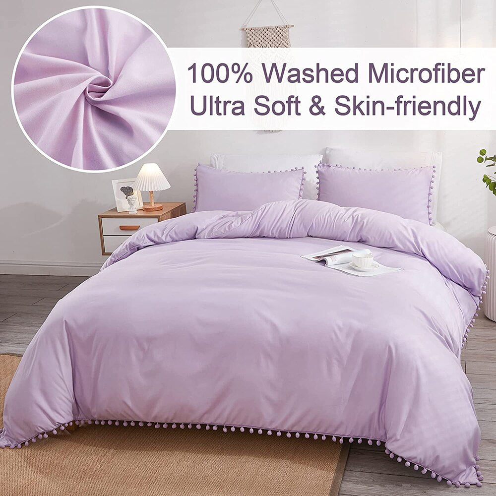 Solid Color Bedding Set