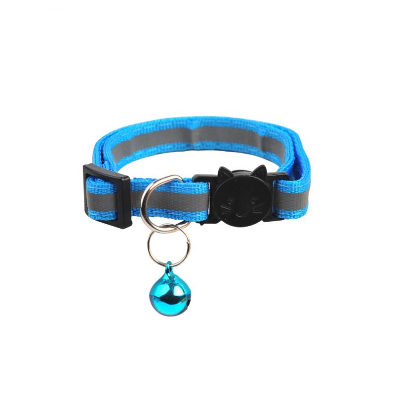 1Pc Pet Collar Reflective With Bell