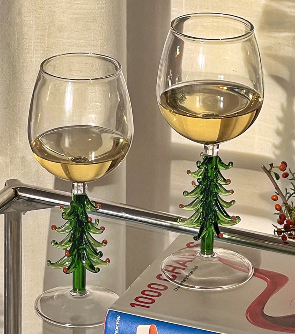 360ML Christmas Tree Wine Glass