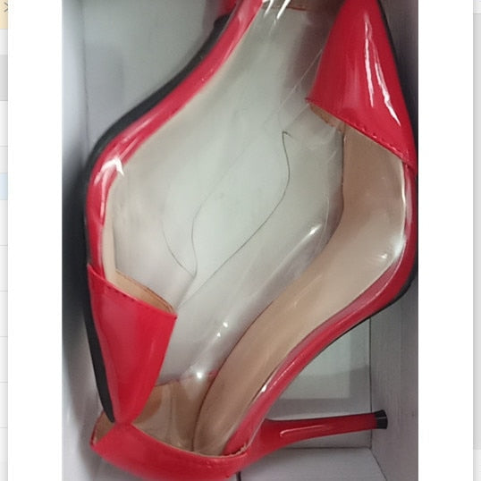 Transparent Pumps Shoes
