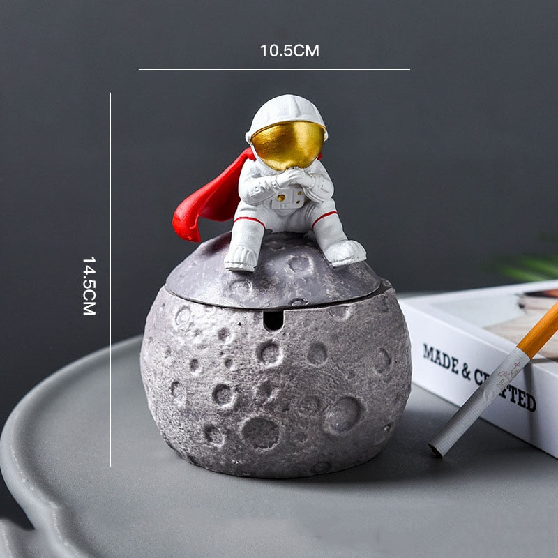 Resin Astronaut Ashtray