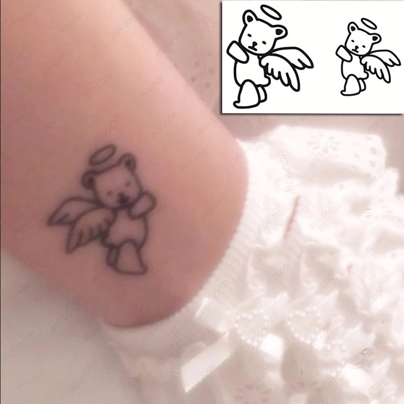 Waterproof SticketTattoo Red Heart