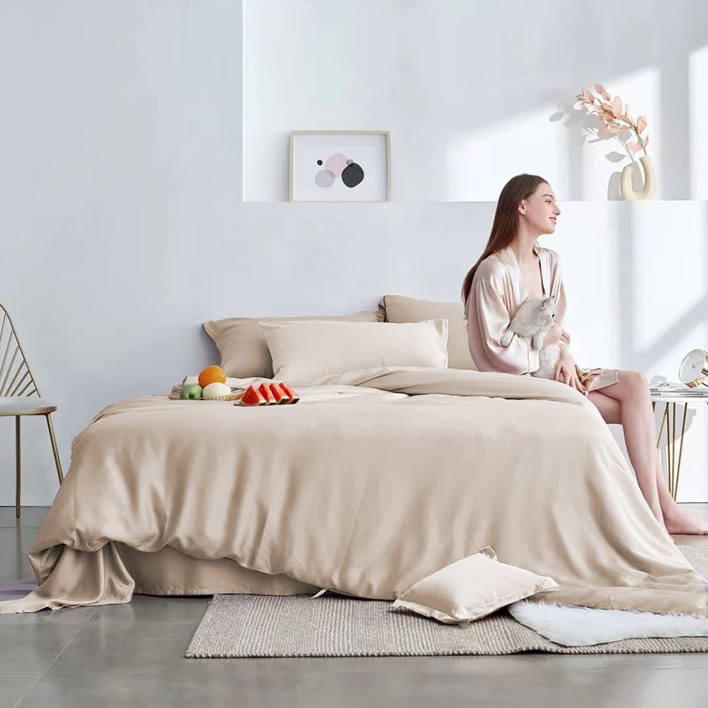100% Silk Bedding Set