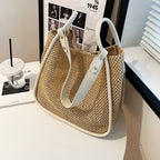 2 Pcs/set Woven Tote Bags