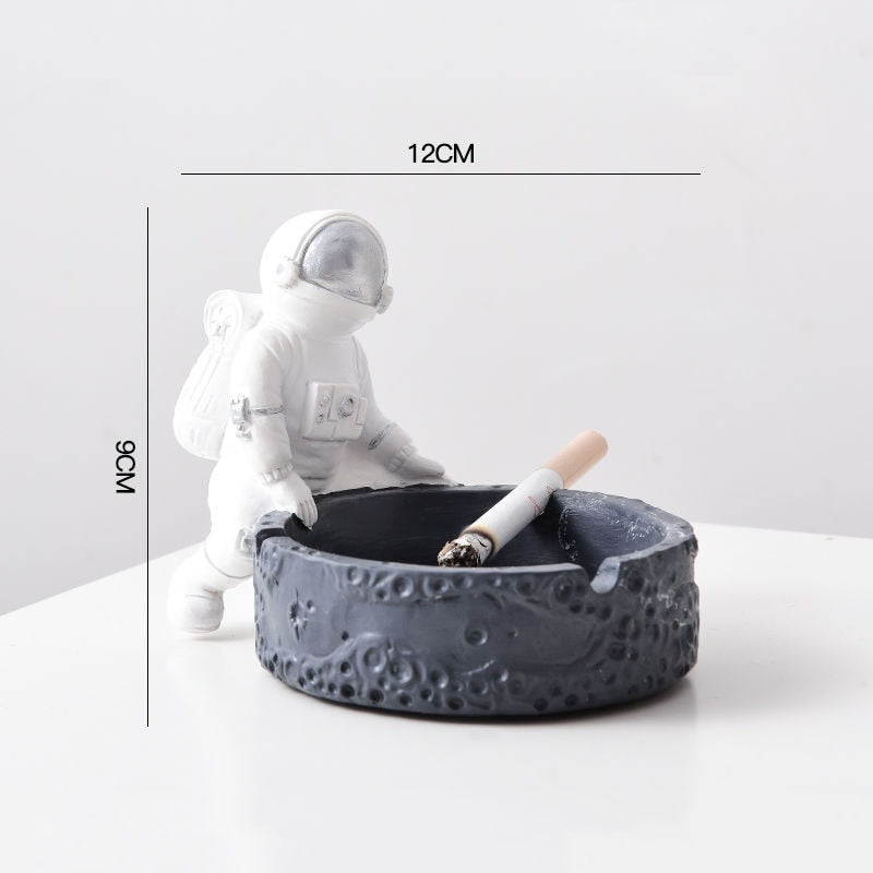 Resin Astronaut Ashtray
