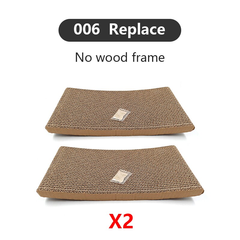 Wooden Cat Scratcher Board