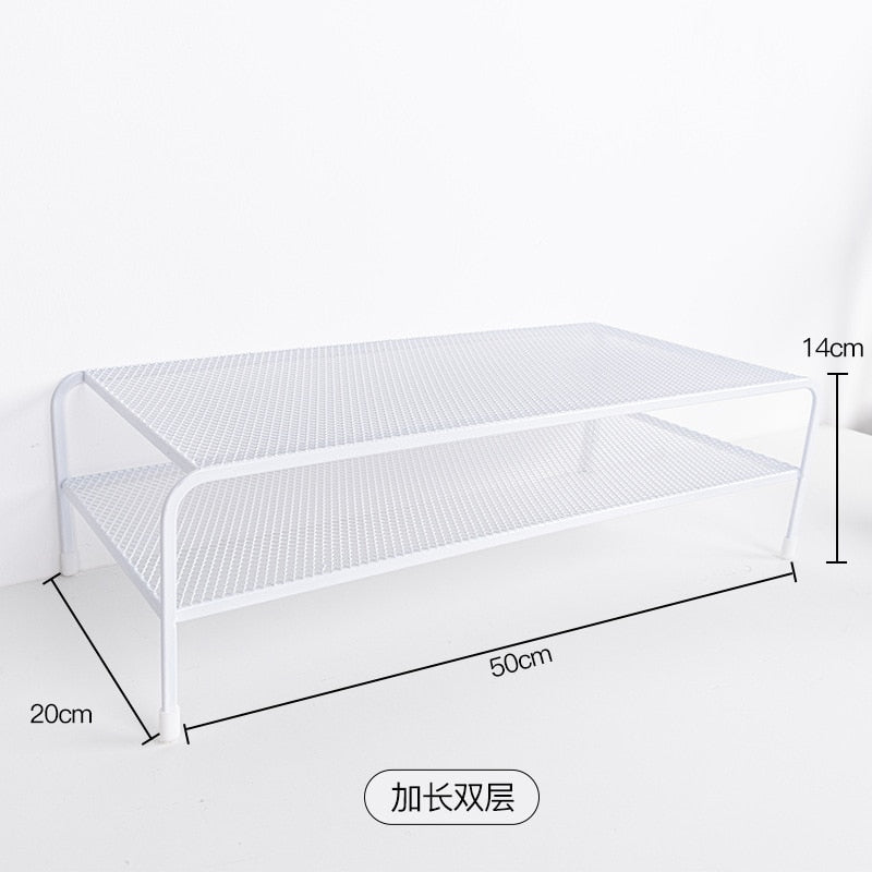 Desktop Computer Elevated Monitor Iron Rack