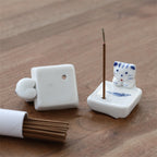 Japanese Leaf Incense Holder