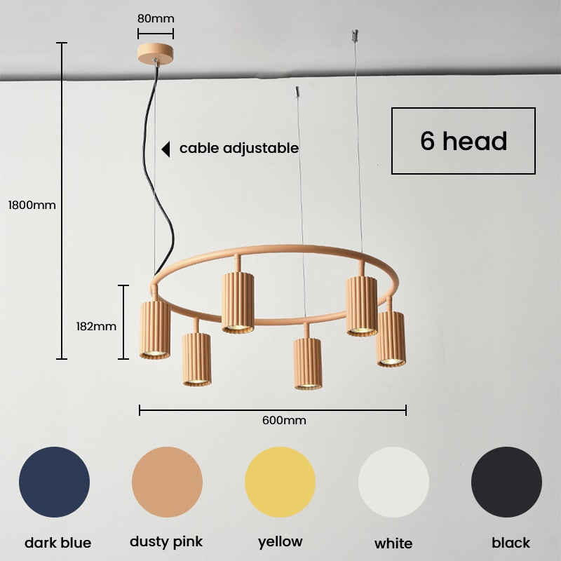 Nordic Spot Chandelier
