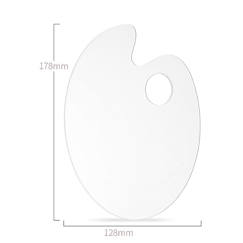 Acrylic Makeup Palette Stainless Spatula