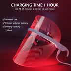 3 Colors LED Light Therapy Face Mask