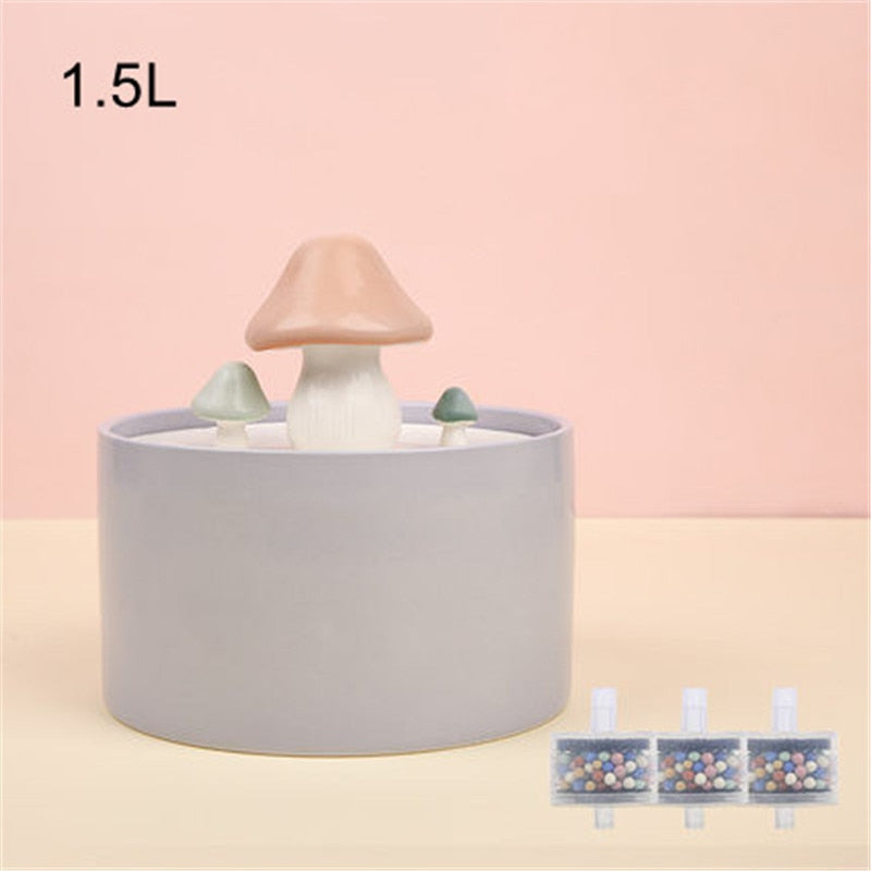 Mushroom Cat Drinker USB