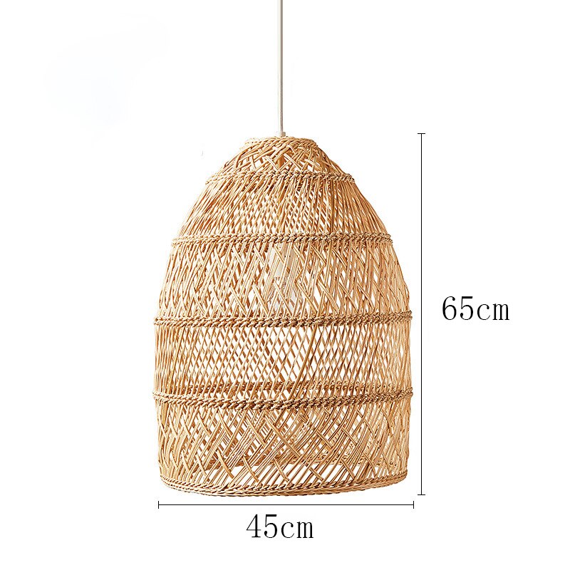 Handmade Rattan Hanging Lamp