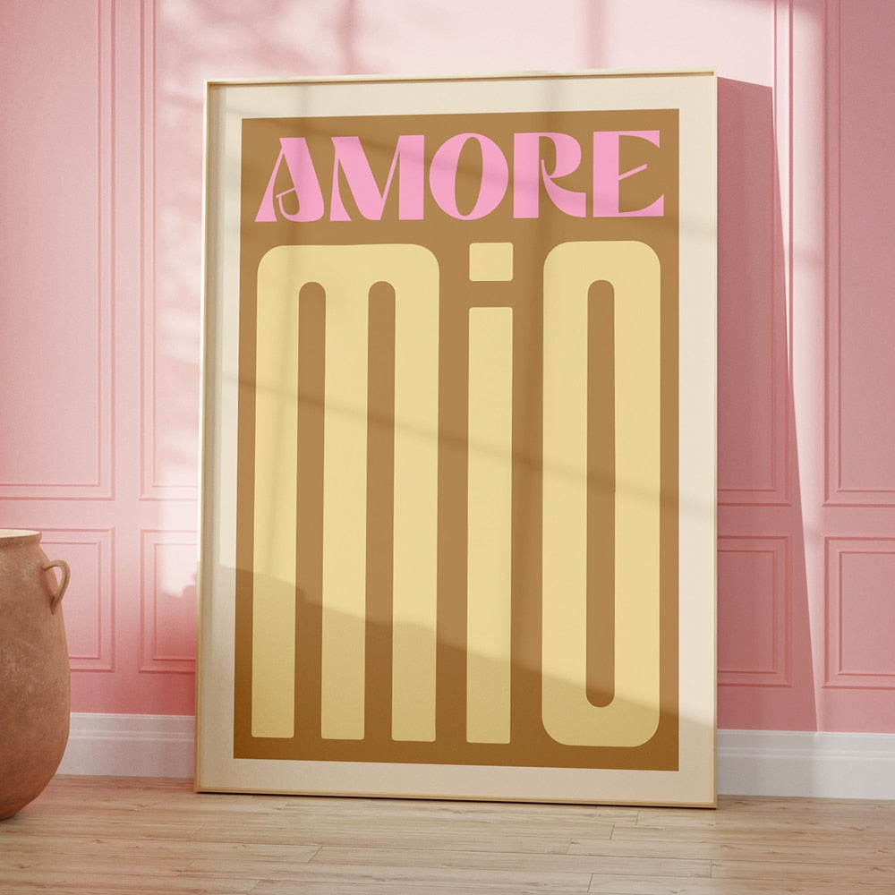 Amore Mio Wall Art