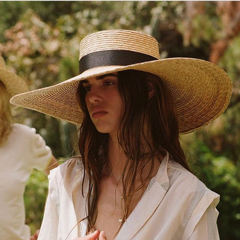 Oversized Straw Hat