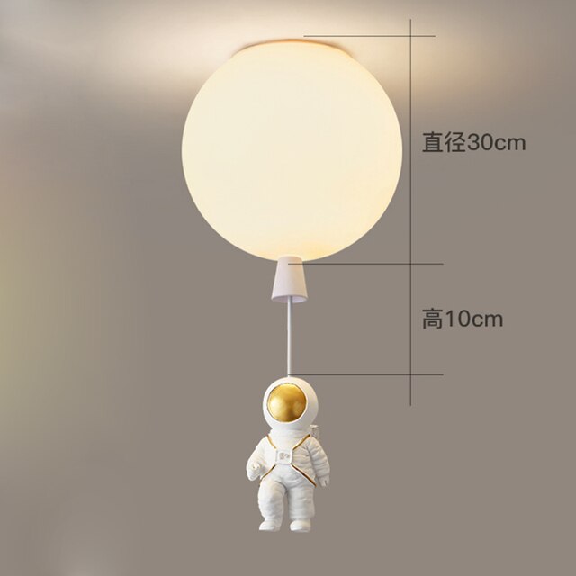 Nordic Astronaut Ballon LED Pendant Light