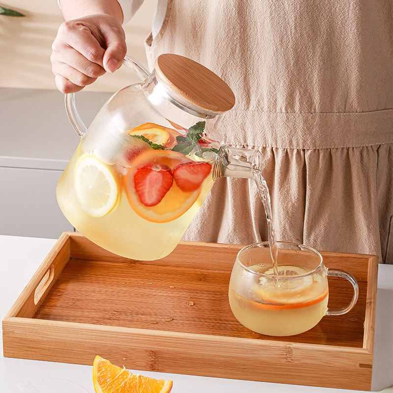 Heat Resistant Glass Teapot