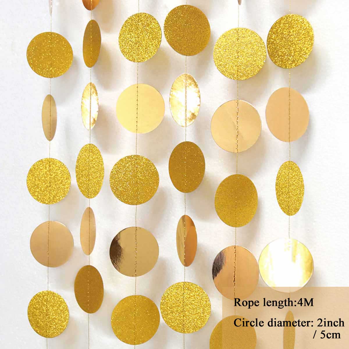 4M 13ft Glitter Paper Banner