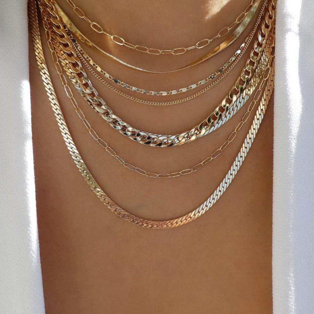 Moon Gold Necklace