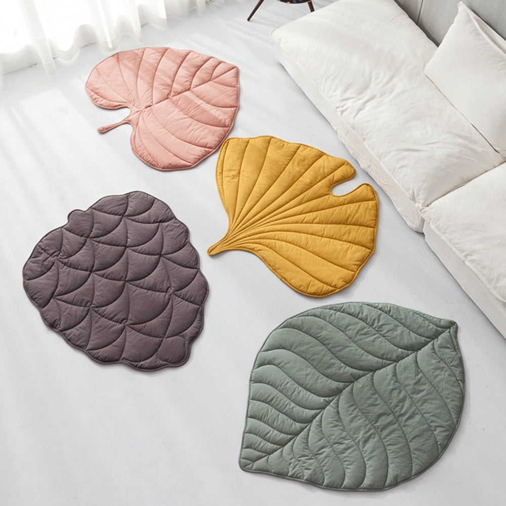 Leaf Shape Soft Pet Bed Mat