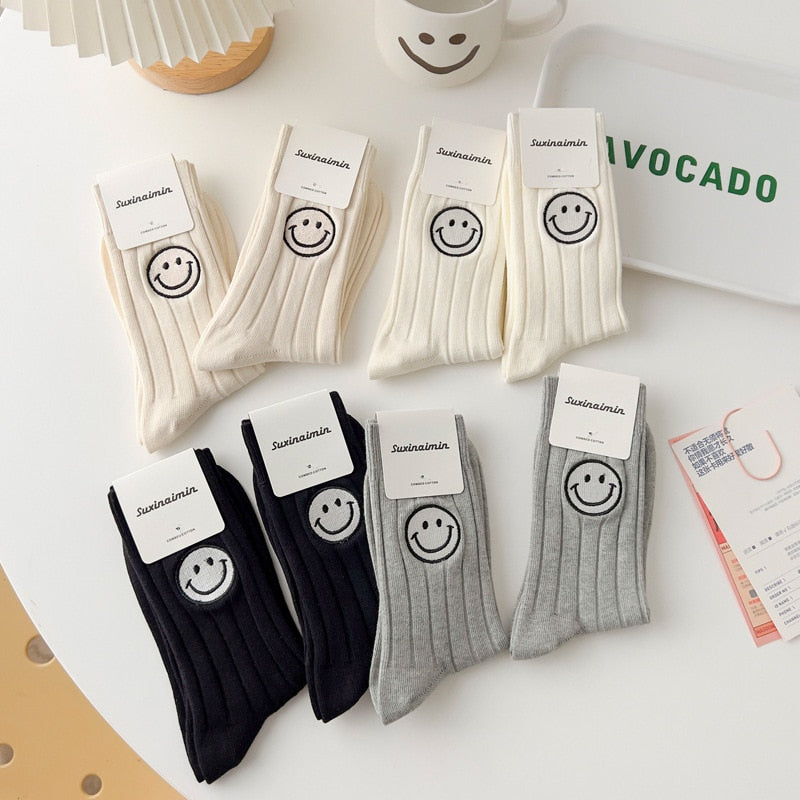 Smiling Face Socks