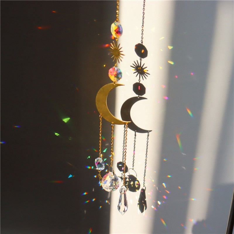 Suncatcher Hanging Crystal Prism