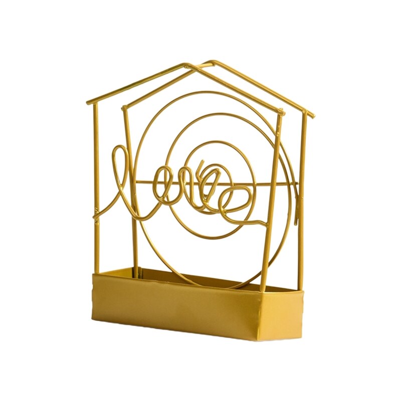 Gold Bird Cage Mosquito Coil Holder