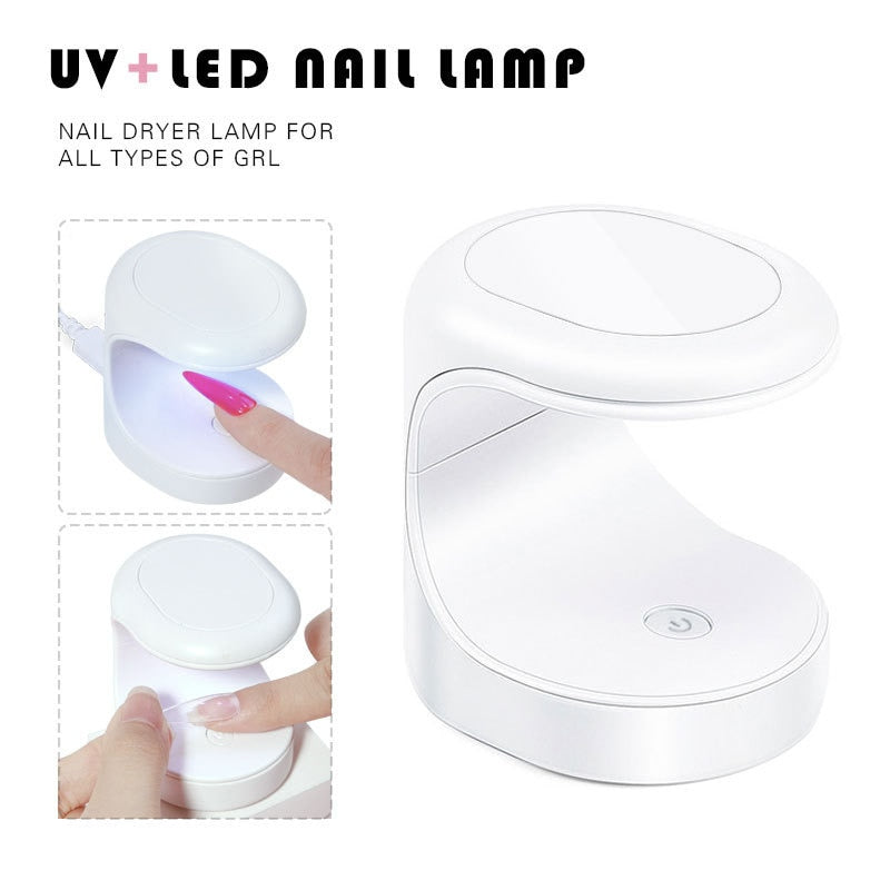Mini Nail Dryer UV Lamp Manicure