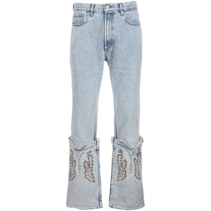 Embroidered Jeans