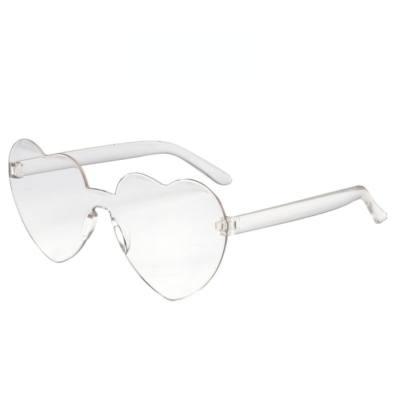 Love Heart Multicolor Party Sunglasses