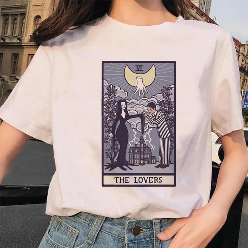 Tarot Card Funny Cartoon T-Shirt