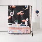 Space Travel Throw Blanket