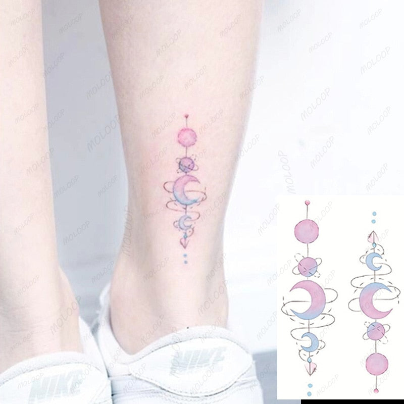 Waterproof SticketTattoo Red Heart