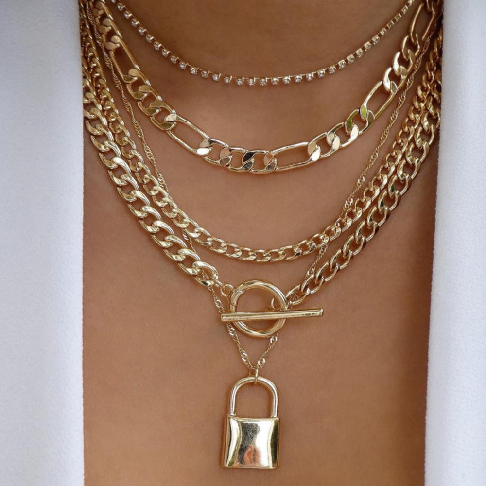 Moon Gold Necklace