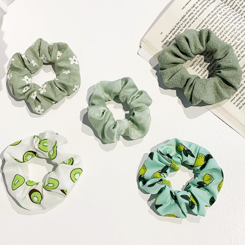 1/7 Pcs/Set Women Hair Scrunchies