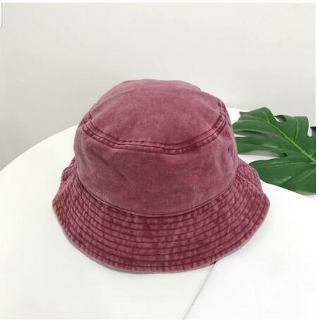 Washed Denim Bucket Hat