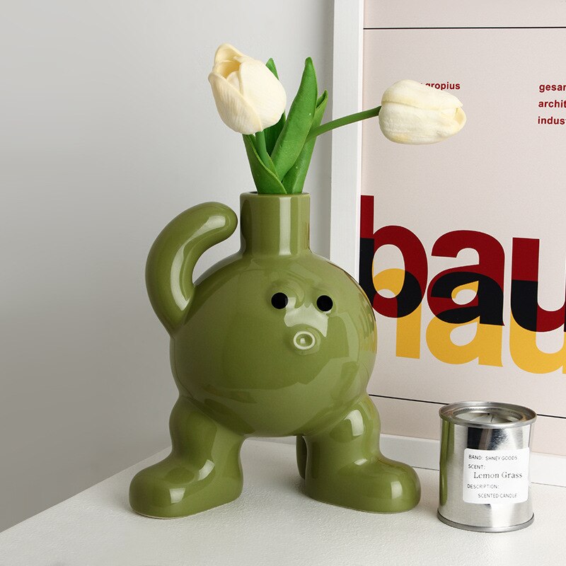 Ceramic Big Foot Vase