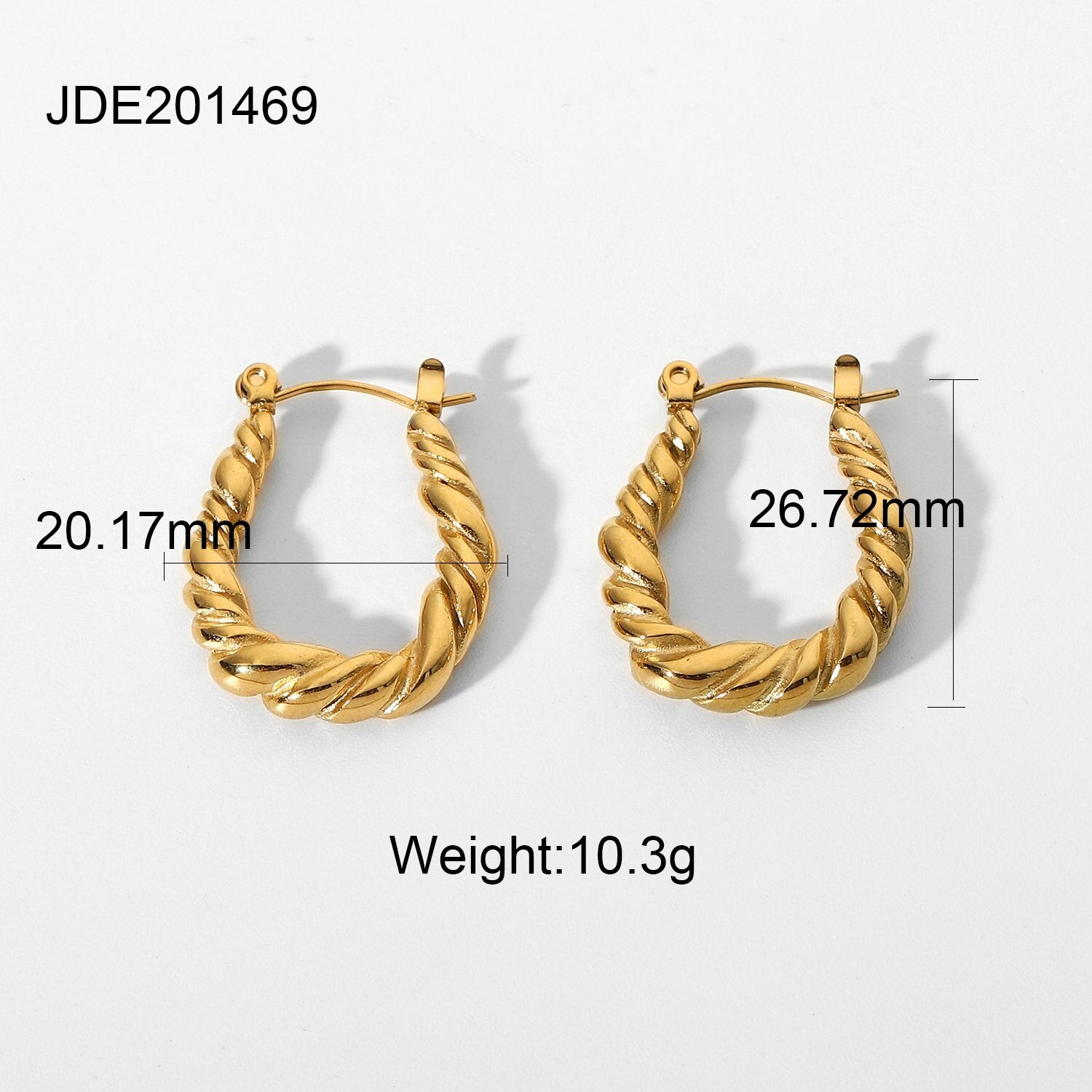 Chunky Hoop Earrings