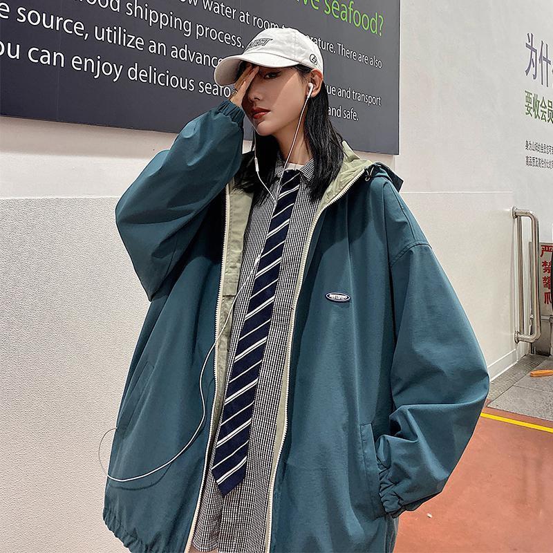 Double Side Hooded Coat