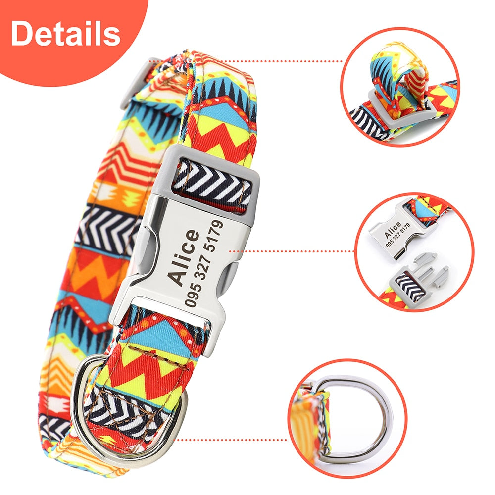 Dog Collar Print Personalized