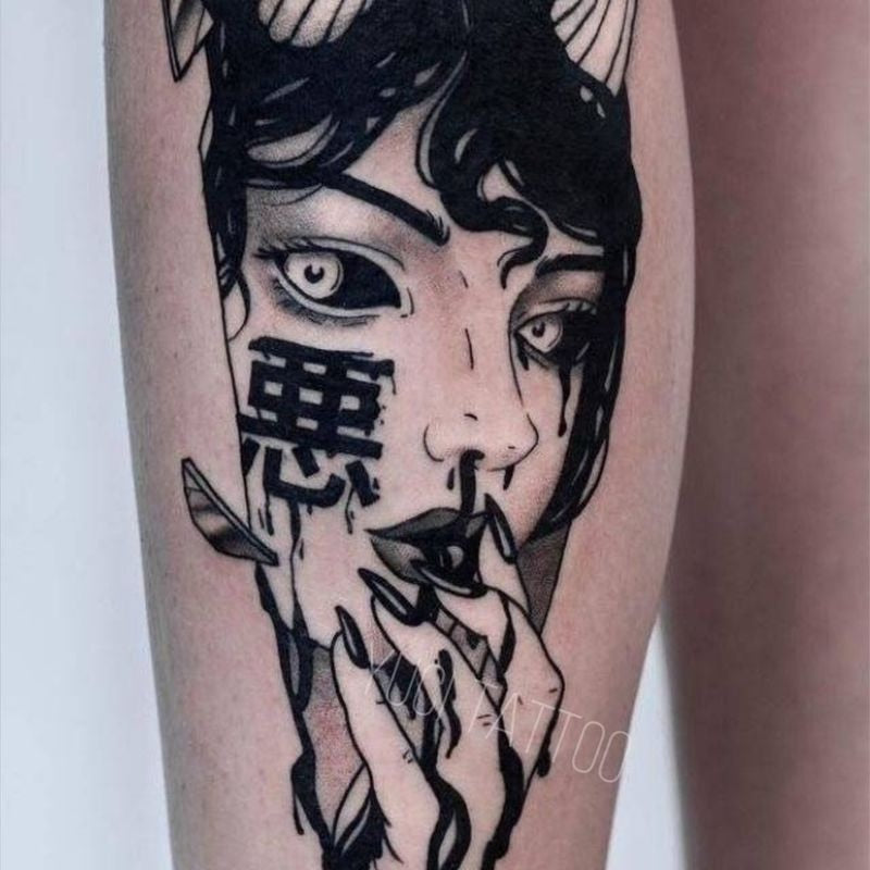 Vincent Van Gogh Waterproof Tattoo Sticker