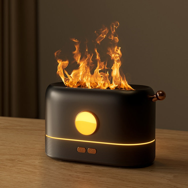 180ML USB  Simulation Flame Air Diffuser