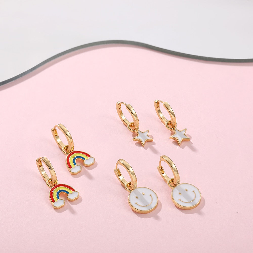 Gold Huggies  Earring