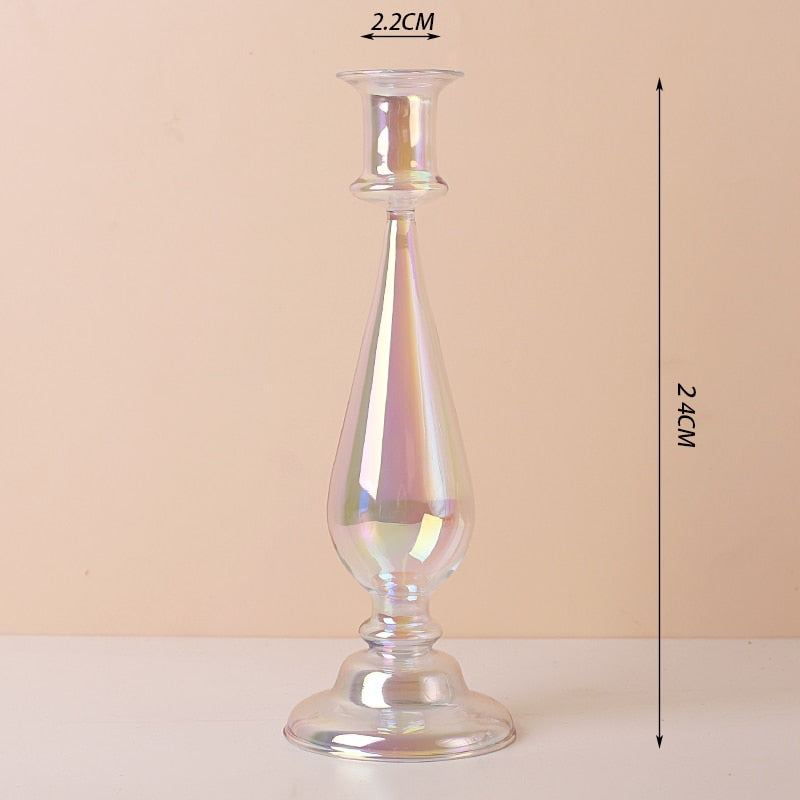 Aesthetic Glass Candle Holder