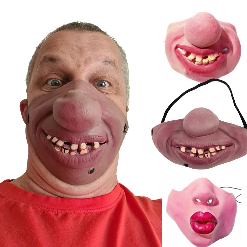 Adult Clown Latex Mask